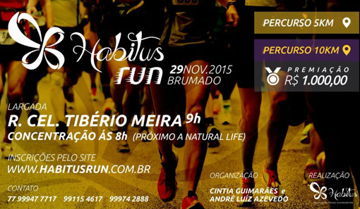 Brumado: Vem aí a Habitus Run 2015