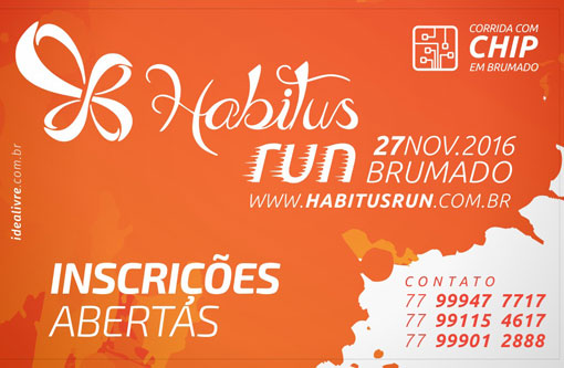 Brumado: estão abertas as inscrições para a corrida Habitus Run