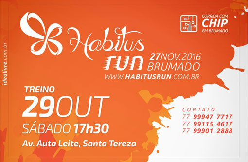 Brumado: participe do treino para a corrida Habitus Run