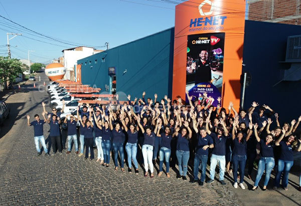 HE-NET É A MAIOR DA BAHIA! -  Empresa é o maior provedor regional de internet da Bahia, segundo a Anatel