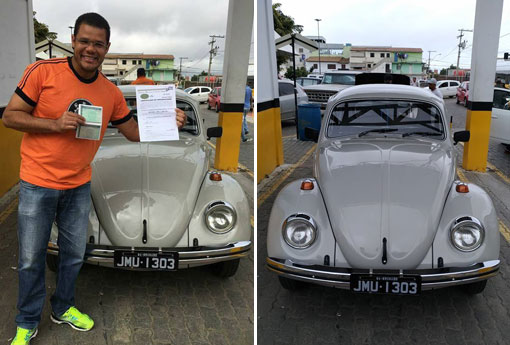 A história do primeiro veículo de coleção 'Placa Preta' de Brumado