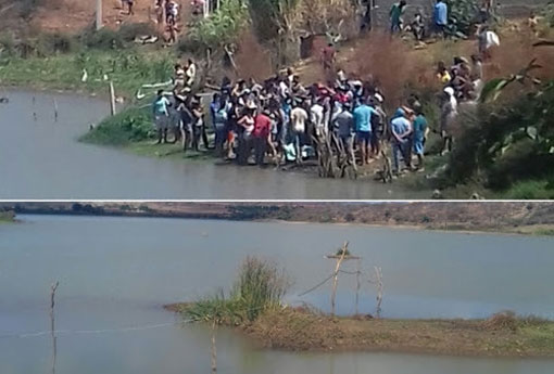 Rio do Antônio: Homem tenta fugir da polícia e morre afogado na Lagoa da Vargem, em Ibitira