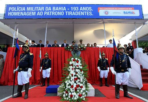 Homenagens marcam os 193 anos da Polícia Militar da Bahia