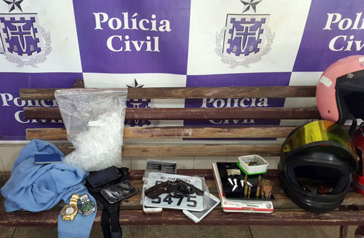 Polícia Civil elucida homicídio e prende traficante de drogas em Brumado