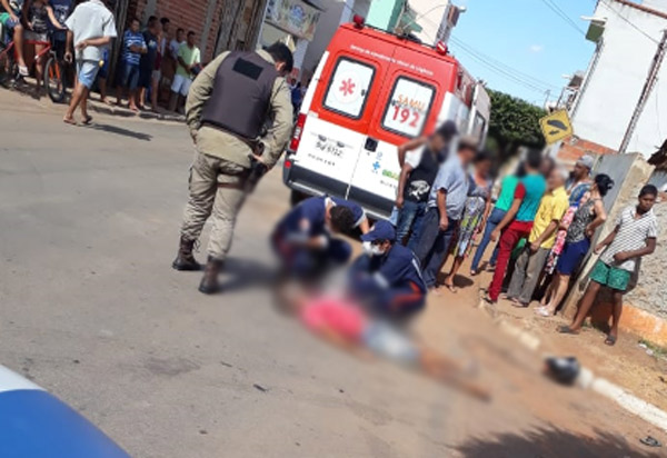 Caetité: homem foi morto à tiros em avenida do Bairro Pedro Cruz