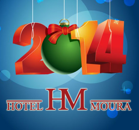O Hotel Moura deseja Feliz Ano Novo