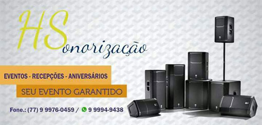 Brumado: sonorização para eventos é com a HS Sonorização