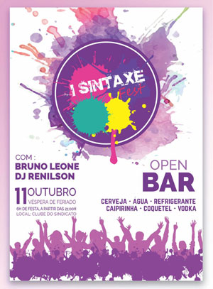 Brumado: nesta quarta (11) tem o 1º Sintaxe Fest