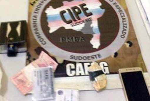 Ibiassucê: individuo é preso pela Caesg após ser flagrado com drogas