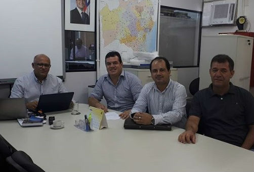 Deputado Marquinho Viana tem audiência com a Superintendência da Defesa Civil