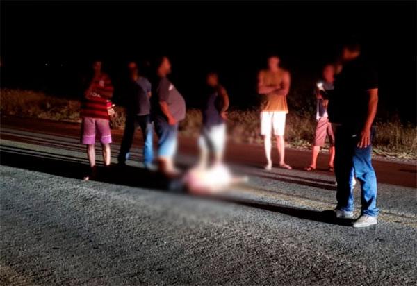 Idosa é atropelada na BA-148, em Brumado