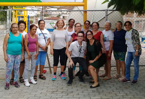 Brumado: UBS Newton Alves de Castro, no Bairro das Flores, promove encontro semanal na Praça da Ciência