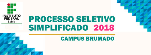 Brumado: IFBA abre inscrições para seleção de alunos para cursos técnicos