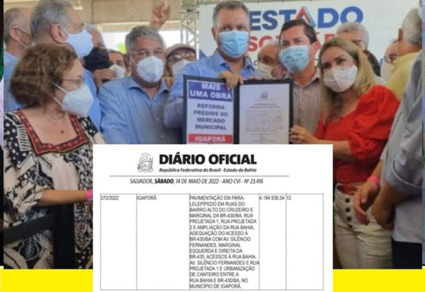 Investimento de R$ 5.6 milhões para Igaporã é assegurado por Ivana