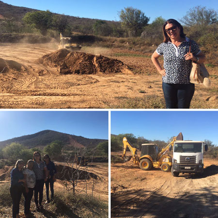 Brumado: após solicitação da vereadora Ilka Abreu, é feita limpeza de um tanque na comunidade de Arapongas