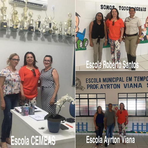 Brumado: vereadora Ilka Abreu continua visita as escolas municipais