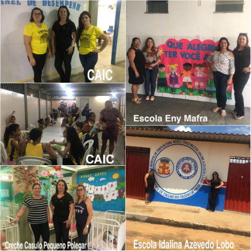 Brumado: vereadora Ilka Abreu visita unidades de ensino na rede municipal 