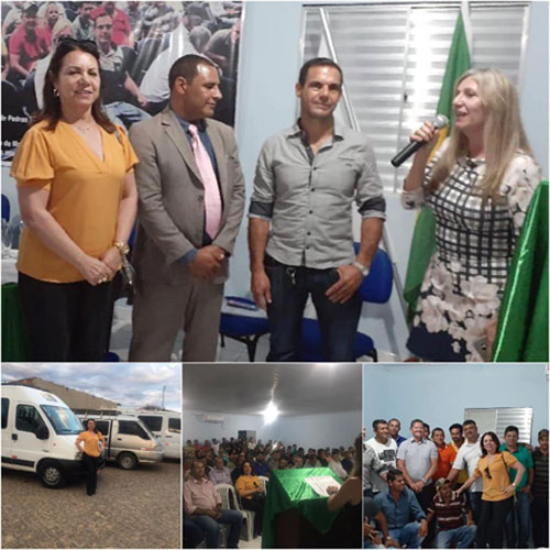 Vereadora Ilka Abreu participou da 1ª Audiência Pública do Transporte Alternativo Estadual em Malhada de Pedras