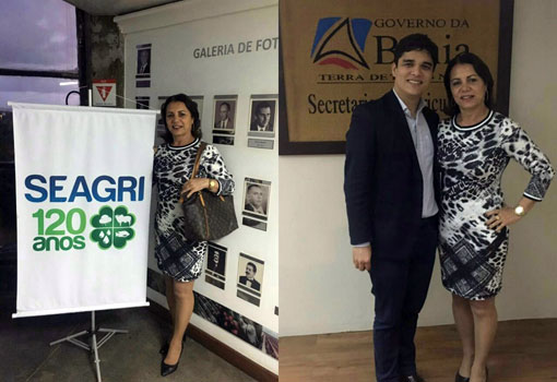 Brumado: Vereadora Ilka Abreu tem audiência com o secretário de Agricultura Vitor Bonfim