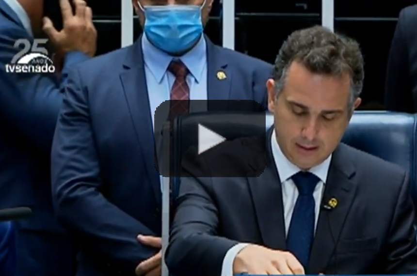 Rodrigo Pacheco é eleito presidente do Senado Federal