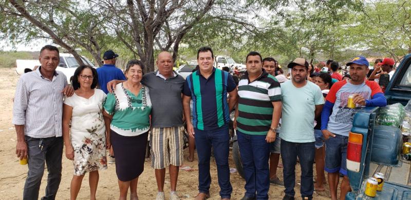 Barra da Estiva: Deputado Marquinho Viana participou da procissão em louvor a São Roque no povoado do Mintira/Passagem de Santana