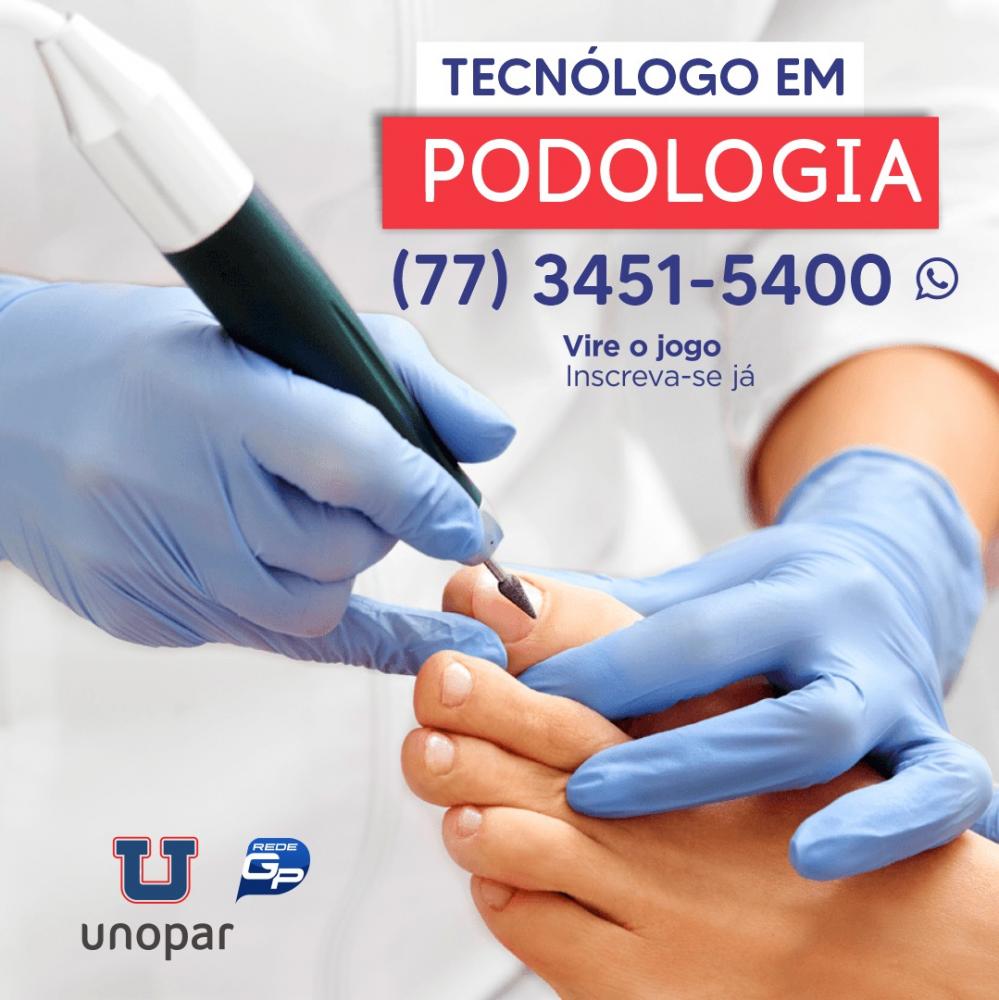 A UNOPAR BRUMADO oferece o curso Superior em Podologia