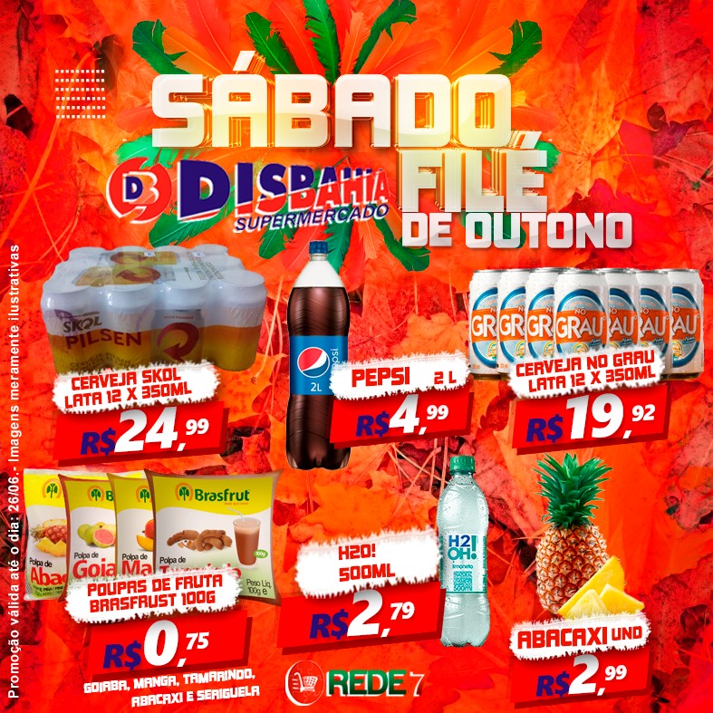 Ofertas: Sábado Filé do Disbahia Supermercado