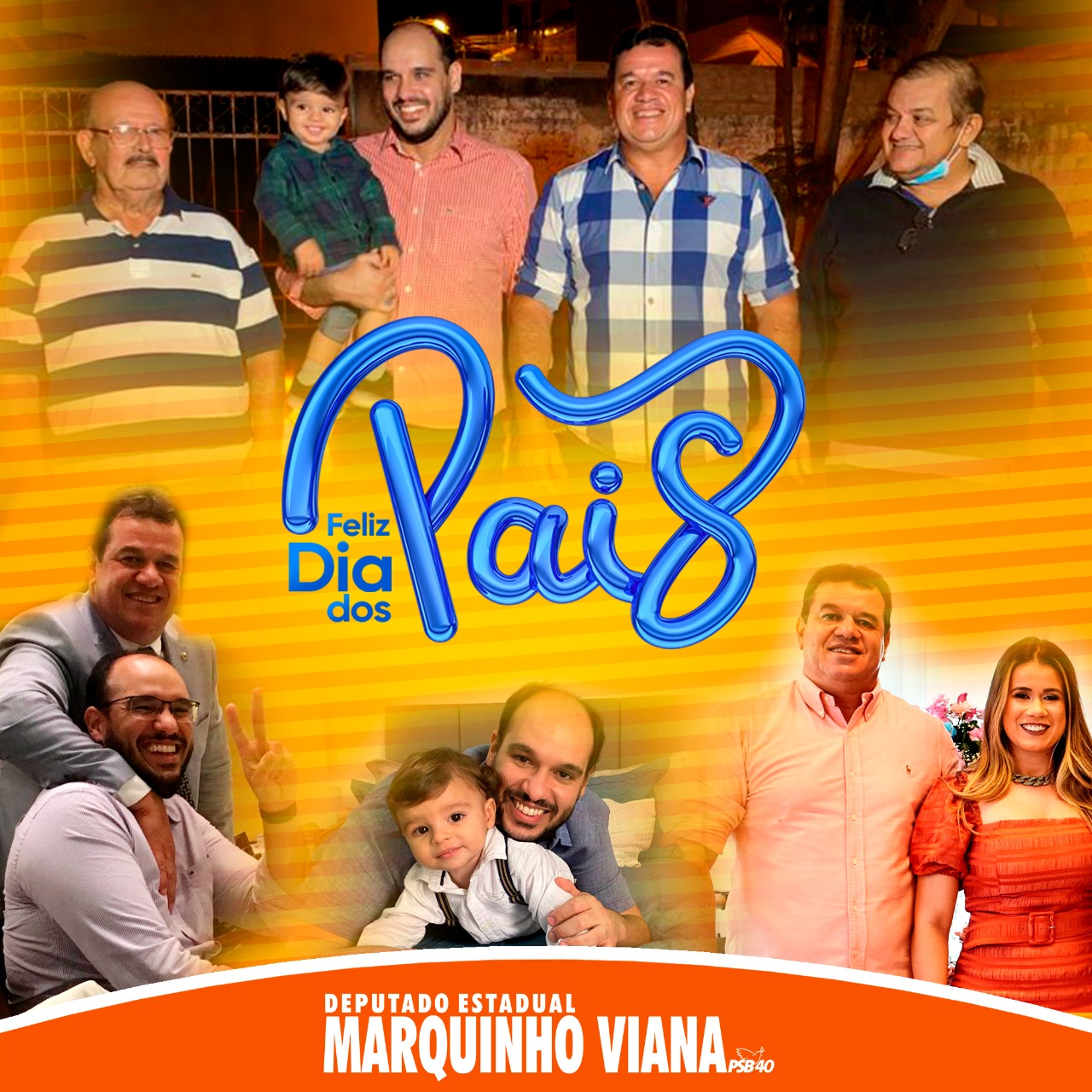 Deputado Marquinho Viana homenageia os Pais