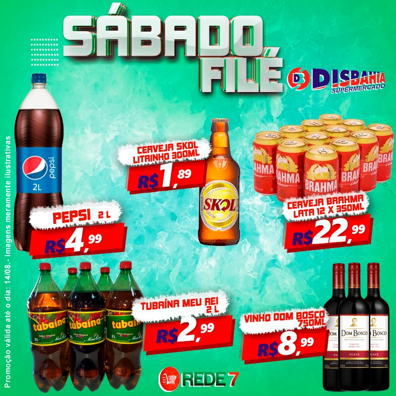 Ofertas: Sábado Filé do Disbahia Supermercado