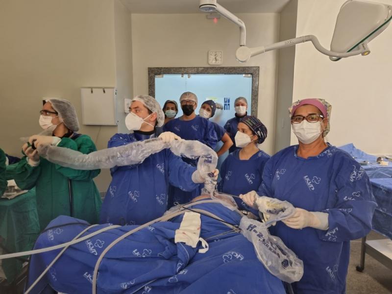 CPRE transgástrica é realizada em paciente bariátrico pela primeira vez em Vitória da Conquista