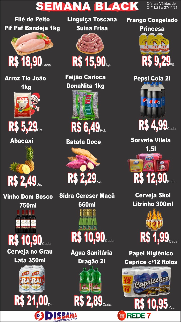 Semana Black Disbahia Supermercado