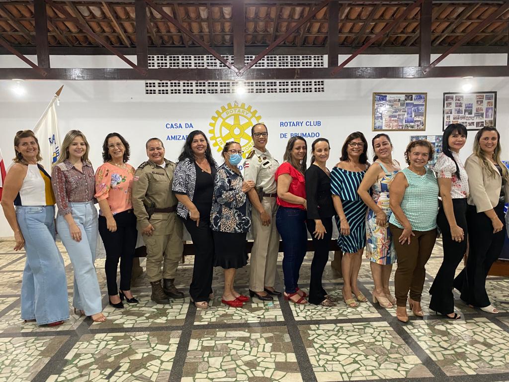 Brumado: Comando da 34ªCIPM palestrou sobre consolidação da paz e prevenção de conflitos, no Rotary Club