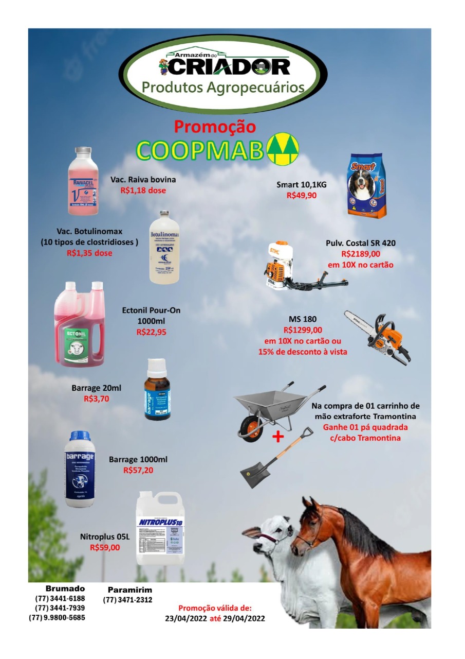 Promoção Armazém do Criador 'Feira de Animais'