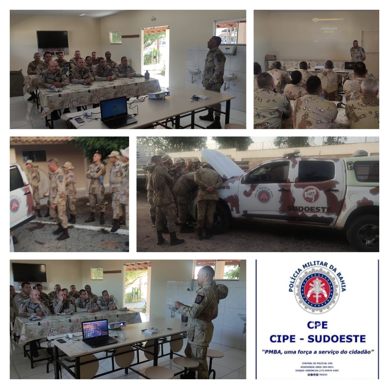 Vitória da Conquista: CIPE Sudoeste realizou Instrução de Identificação Veicular
