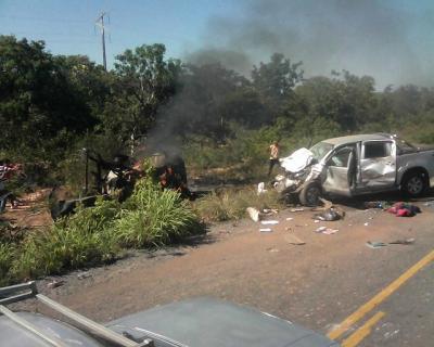 Correntina: 4 da mesma família morrem em acidente