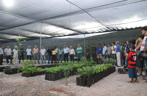 Foi inaugurado em Brumado o Viveiro Municipal de Mudas