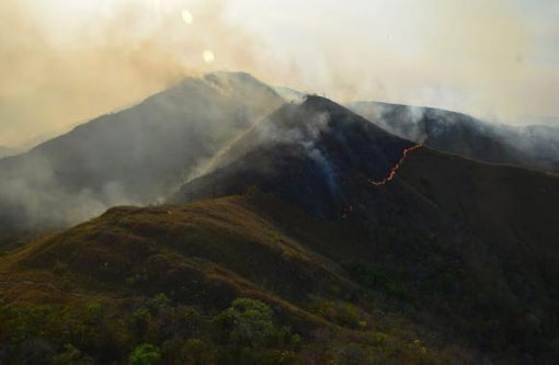 Incêndio destruiu 9 mil hectares da Chapada Diamantina