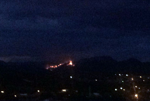 Incêndio atinge Proteção Ambiental (APA) do Barbado em Rio de Contas