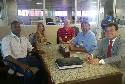Deputado Marquinho Viana, vice-prefeito Waldemar e vereador Laércio abrem Banco Postal de Iramaia