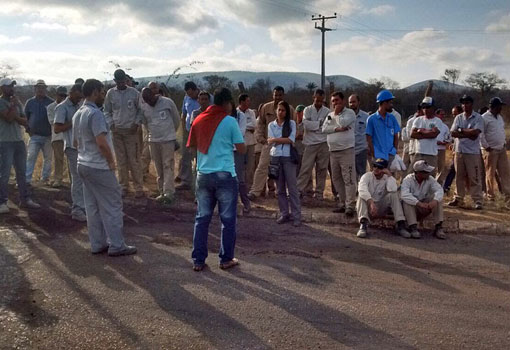 Ituaçu: trabalhadores da empresa Itaguarana mantém greve por tempo indeterminado