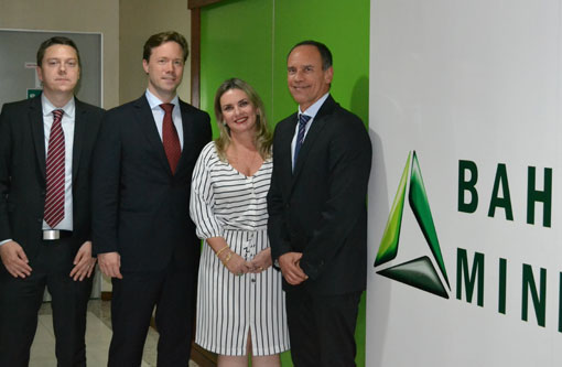 Ivana Bastos se reúne com presidente mundial da Bamin