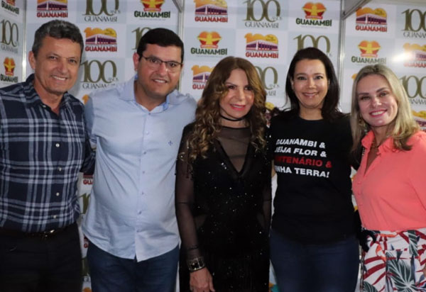Ivana Bastos participa de festejos em homenagem ao centenário de Guanambi