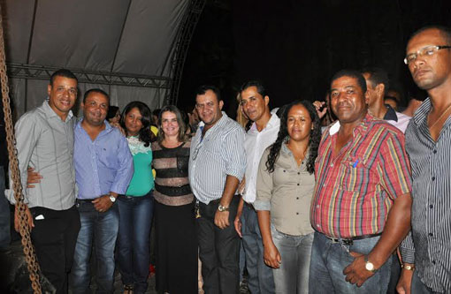 Deputada Ivana Bastos prestigia festa da padroeira de Malhada