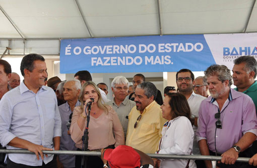 Ivana Bastos acompanha governador Rui Costa em inaugurações e entregas de equipamentos em Caetité