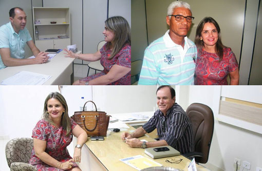 Guanambi: deputada Ivana Bastos visita o 17º Batalhão e Câmara de Vereadores