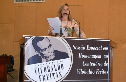 Emoções marcam a Sessão Especial em homenagem ao centenário de Vilobaldo Freitas
