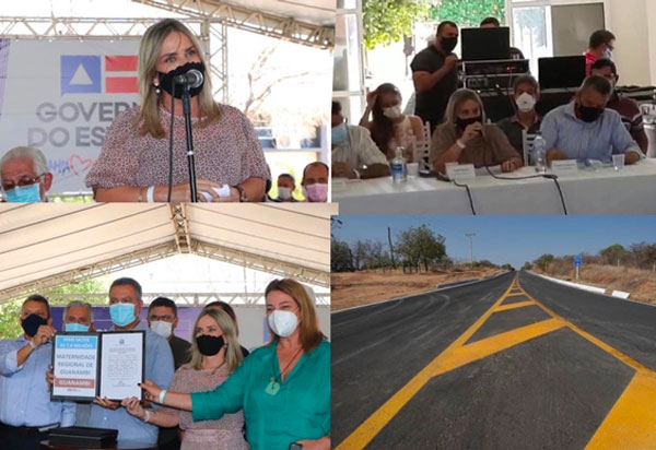 Guanambi: Rui e Ivana entregam obras e anunciam mais R$ 35 milhões em investimentos