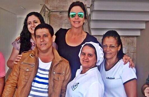 Ivete Sangalo se hospedou em Brumado nesse final de semana