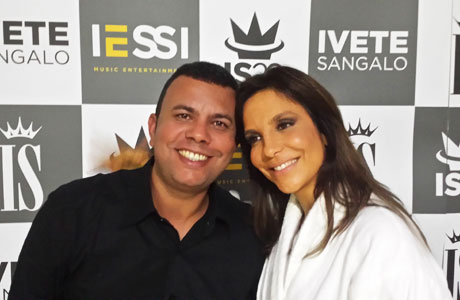 Em encontro com Beto Bonelly Ivete disse que vai sacudir Brumado