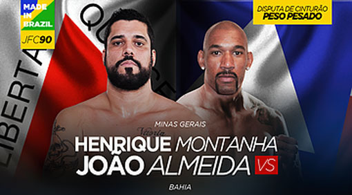 Brumadense João Almeida enfrenta Henrique Montanha no Jungle Fight 90